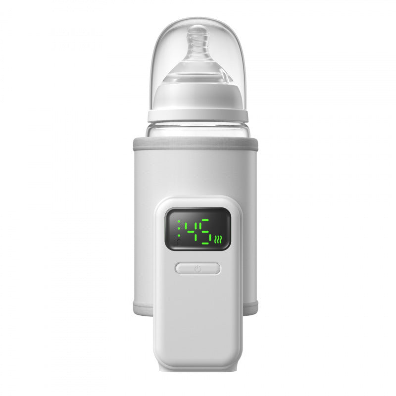 USB car-mounted charging heating bottle